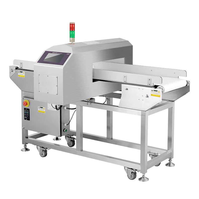 High Quality Conveyor Belt Food Grade Online Non-FE Chocolate Metal Detector Machine For Both Dry Food