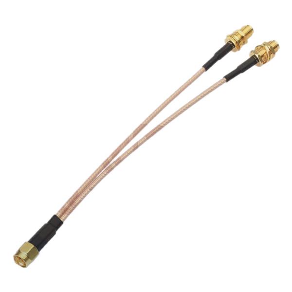 SMA Male To Sma Female RF Antenna Extension RG316 RG174 RP Male Female 1 To 2