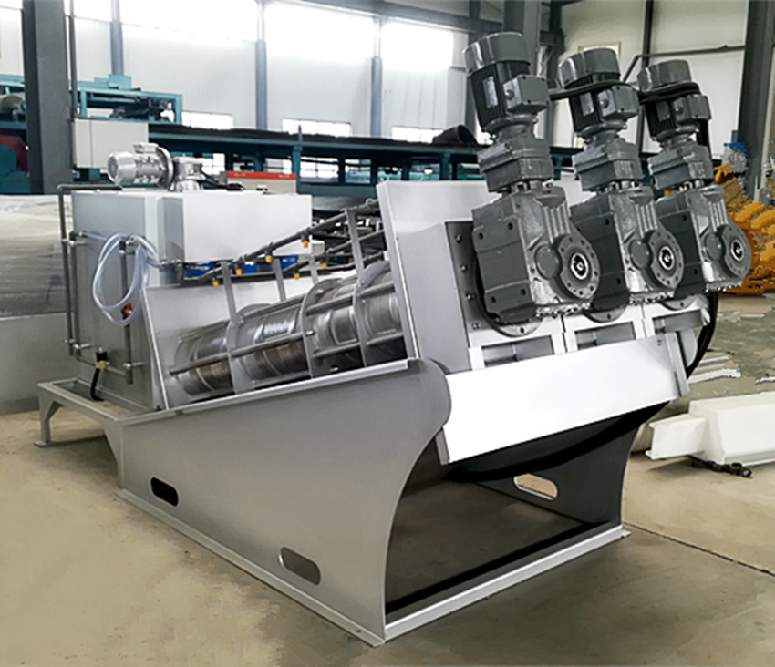 Professional Chicken Manure Wastewater Treatment System with Sludge Dewatering Functio