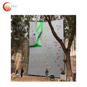 China Non Fading Training Outdoor Wall Climbing EN 12572 Flat Climbing Board Wall wholesale