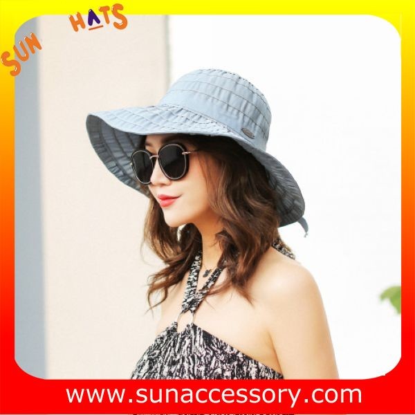 AK17593 fashion sunny beach foldable summer straw hats for womens in stock , promotion cheap hats .