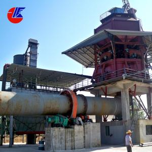 China 600 TPD Cement Active Lime Calcination Rotary Kiln wholesale