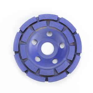 China 7 Inch 180mm Concrete Grinding Disc / OEM Double Row Grinding Wheel wholesale