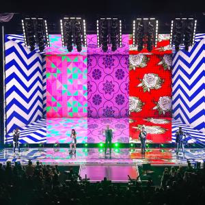 China 64x64 Stage LED Panel Screen Rental Multipurpose Full Color P3.91mm wholesale