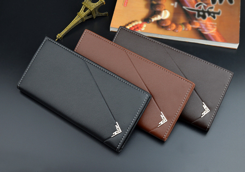 Vintage Style Minibook Fashion Men's Wallet PU Leather Multifunction Card Holder