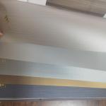Orange Beige Graphic PVC Laminated Film Mildewproof Adhesive PVC Film