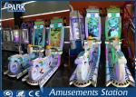 Indoor Children'S Coin Operated Rides / Arcade Games Machine Double Players Bike