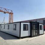 Expandable Container House for Mobile Construction Site Environmental Protection