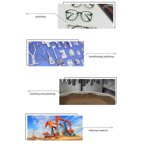 Polishing Abrasive Media Walnut Shell Broken Particles