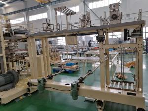 China Baby Diaper Packaging Machine High Efficiency , Diaper Wrapping Packing Machine wholesale