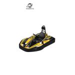 40Km/H Brushless Motor Battery Kiddie Rides Machine Electric Go Karts Yellow
