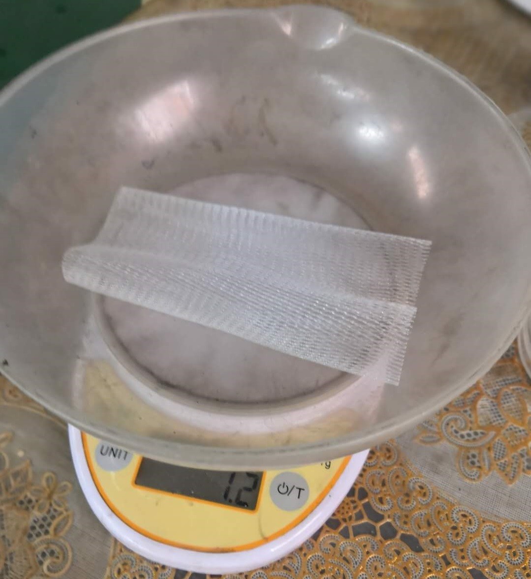 Transparent PE Mesh Protective Netting Sleeve 4CM 90 Mesh Reusable For Filter
