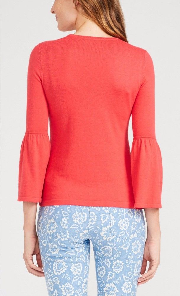 WOMEN'S 60% cotton/20% viscose/15% nylon/5% cashmere KNITTED SWEATER PULLOVER