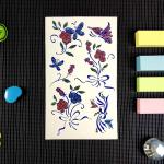 1mm Cartoon Tattoo Sticker Aroma Mermaid Princess Animal Crossing Stickers