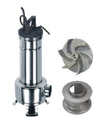 China WQ submersible stainless steel sewage pump, drainage pump, dirty water pump wholesale