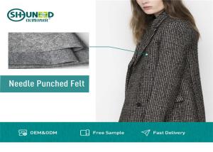 China Soft Hand Feeling Non Woven Geotextile Fabric / Non Woven Textile For Garment Front Piece wholesale
