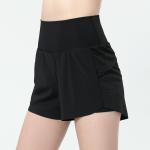 Oem Factory Manufacturer Custom Logo High Waist Elastic Waist Fast Dry Fitness
