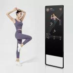21.5 Inch Interactive Smart Fitness Mirror For Gymnasium Exercise