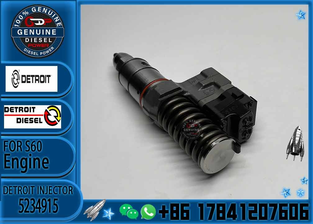 Common Rail Fuel Injector R-5235575 R-5235580 R-5237473 R-5237315 R-5234775 R-5234915 R-5234920 for Detroit S60 series