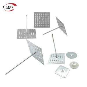 China 25x25mm Insulation Stick Pins With Washer For Hvac System wholesale