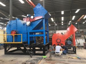 China 1200KW Scrap Metal Crusher , Iron Scrap Crushing Machine wholesale