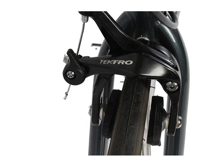 250W Rear Hub Motor Road Electric Bike 700C 36V 7Ah Lithium Battery For Adults