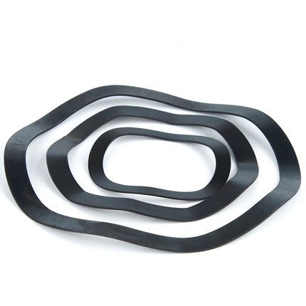 DIN 42013 Black Oxide Coating Wave Spring Washers For Mechanical And Electrical Purposes