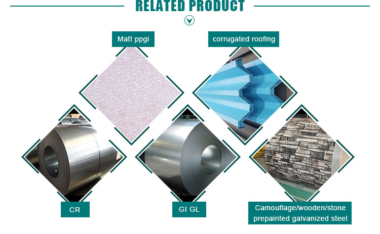 Az15 PPGI Prepainted Galvalume Steel Coil RAL High Strength For Structure Decoration