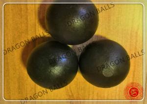 China Low Breakage Forged Grinding Balls , Hot Rolling Steel Balls For Ball Mill wholesale