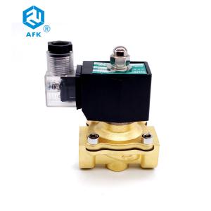 China Brass Normally closed NPT 2-15 Electric 12v 1/2&quot;Lpg Gas Solenoid Valve wholesale