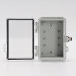150x100x90mm Hinged Cover Electrical Enclosures with Stainless Steel Latch