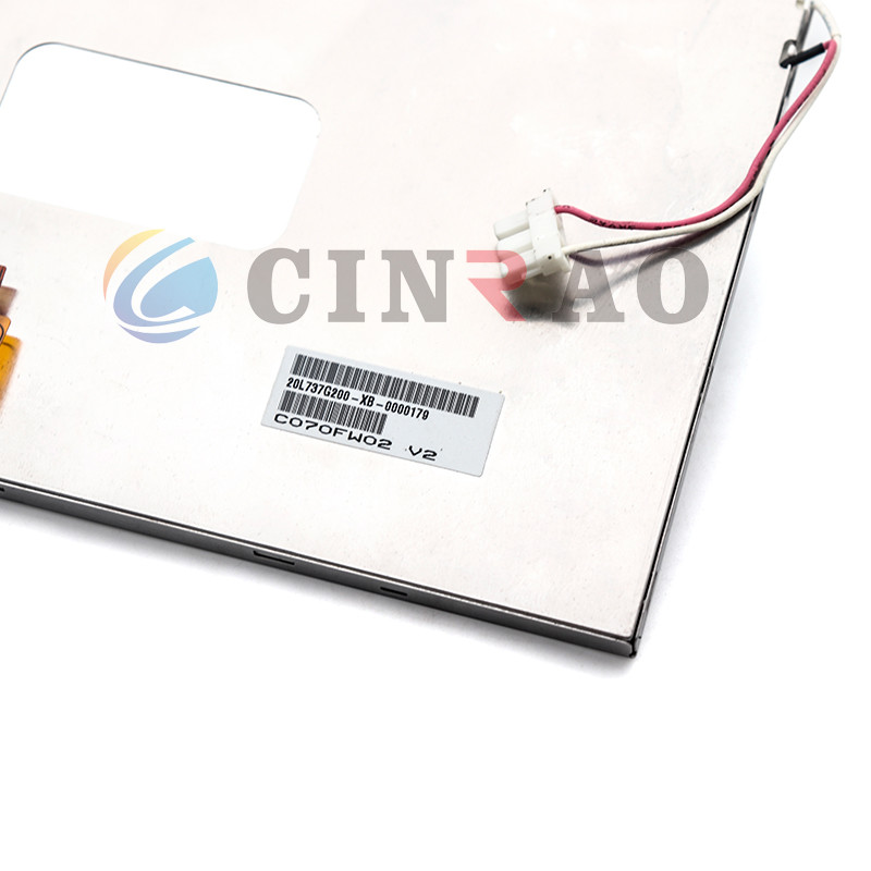 7.0" LCD Screen Panel AUO C070FW02 V2 Automotive Car GPS Parts Navigation