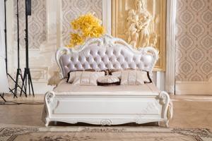 China New Design King Bed Frame Bed Set Furniture 9010 wholesale