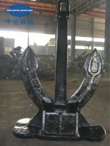 China IACS cert. Black Painted Marine Spek Anchor Stockless Anchor wholesale