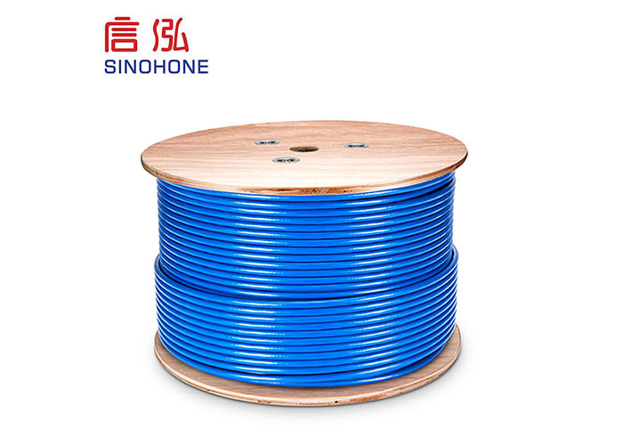 Computer CAT5E Bulk Network Cable Structured Cabling Diameter 0.5mm