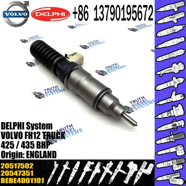 FH12 TRUCK Diesel Injector BEBE4D01101 BEBE4D01201 BEBE4D31001 For VOL injector