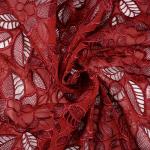 Water Soluble Embroidery 100% Polyester Cotton Lace Ribbon Guipure Lace Trim For