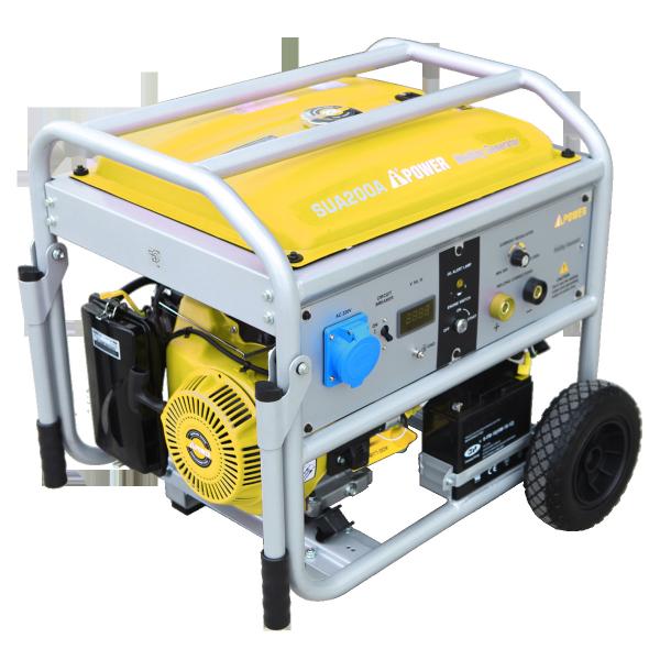 SUA200A 200A Petrol Stick Welder Generator Lightweight For Civil Purpose