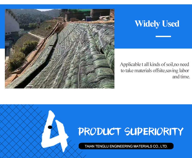 Highway Plastic Steel Uniaxial Geogrid with Good Performance and HDPE/PP Material