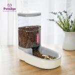 Blue Easy Carrying 2.5kg PP Pet Feeder Bowls