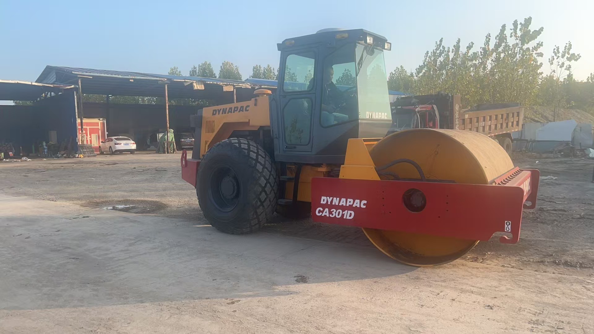 Durable Secondhand Machine Original Dynapac CA301D Road Single Drum Roller