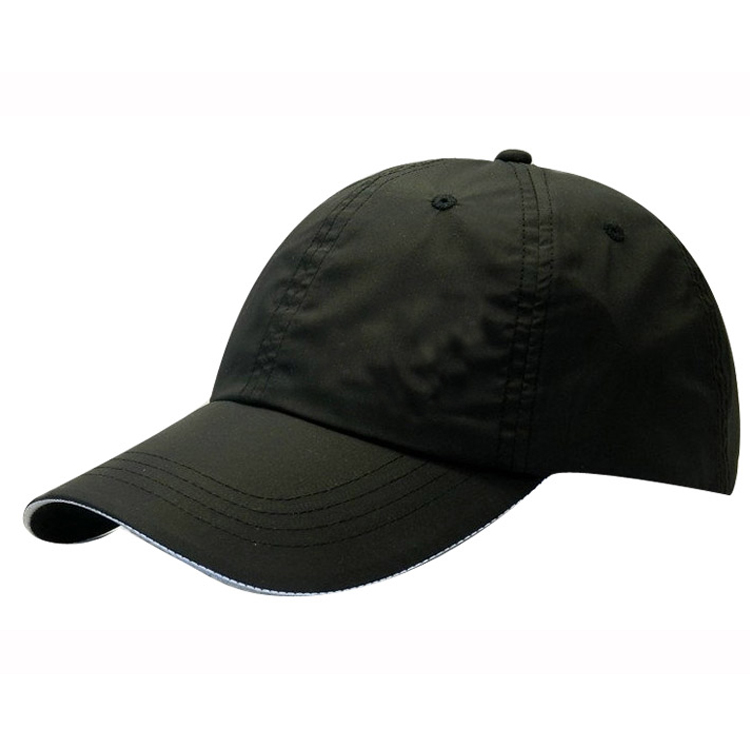 6 panel fashion polyester dad cap adjustable back closure golf cap