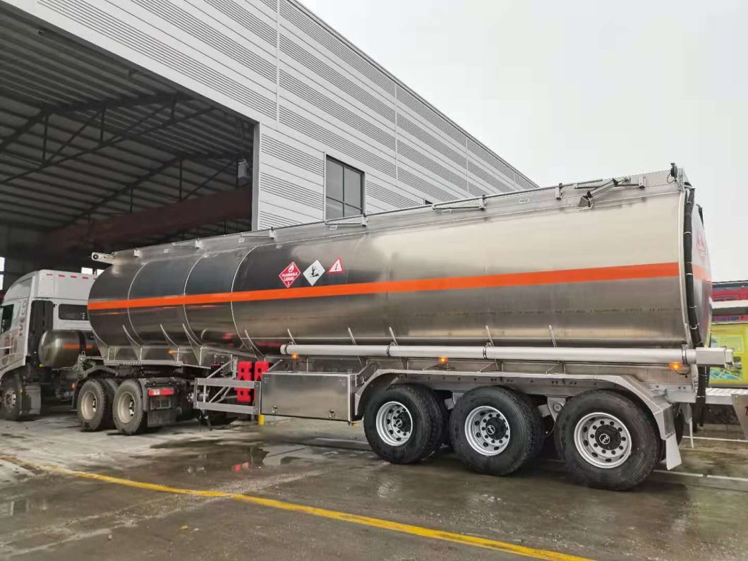 Gasoline/Crude Transport Tank Trailer Liquid Transport Fuel Semi Trailer