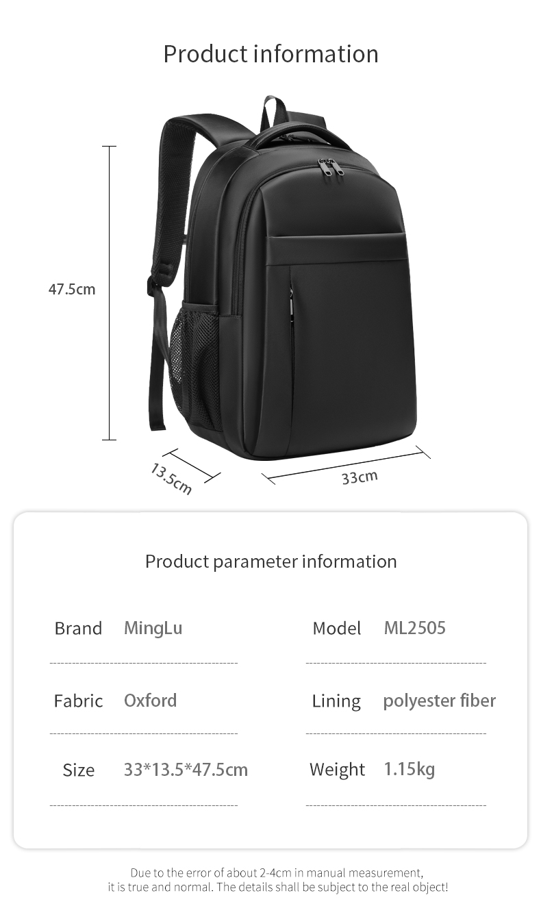 Wholesale new high quality custom logo oem business men waterproof school bags laptop backpack for men