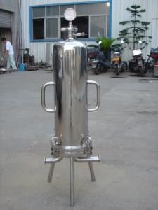 China 8R 9R Sanitary Filter Housing For Sugar Syrups and Beer Final Filtration wholesale