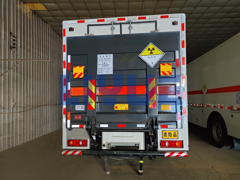China Hydraulic Cylinder 1 Ton Truck Tail Lift Tailboard With Push Button Control Box