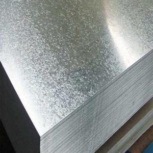 China Cold Rolled Anti Rust Galvanised Steel Sheet JIS For Fence Pipe 28 Gauge 12ft wholesale