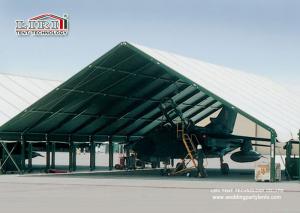 China Special Fabric Aircraft Hangar Tent 30M Width With Glass Wall wholesale