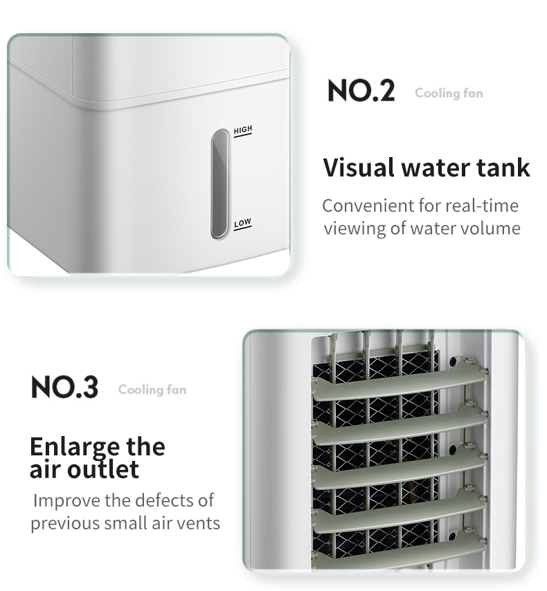 Energy- Bladeless Fan with Water Cooling and Air Conditioning Features EMC Accredited