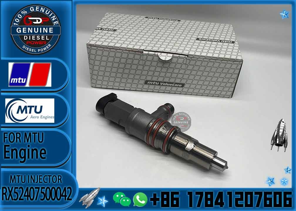 Common rail injector 23526589 Vto-g363bd Rx52407500042 for ddc/mtu 4000